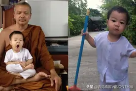 那个打瞌睡的泰国小和尚还记得吗？他现在长大了图片