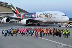 “空中巨无霸”A380客机的全球客户，其中有1位来自中国图片