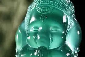 危地马拉蓝水料与缅甸蓝水种翡翠有何差别图片