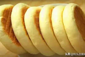 想吃这样的软面饼，教你在家做，不加一滴水，蓬松柔软，太简单了图片