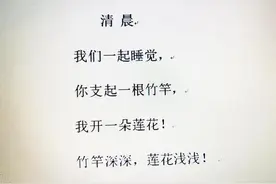 我评贾浅浅《清晨》图片