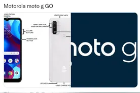 摩托罗拉 Moto g GO 手机渲染图曝光，下巴宽度“怀旧”图片