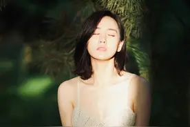 「姐姐合集」 64 王智 王智森系治愈写真，森林里走出来的仙女图片