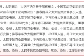 太钢集团、太钢不锈召开干部宣布会图片