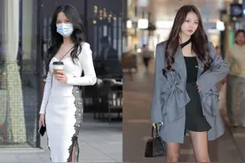 成都女生是真会穿，“丝袜”与鞋子搭配时髦有女人味，又美又飒图片