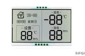 VK1024B芯片：4个COM和6个SEG的LCD液晶显示屏驱动方案图片