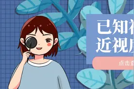 视力0.3，近视度数是多少？图片