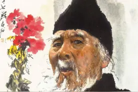 齐白石一幅“失误”画，为何值几亿？放大3.14倍后，发现四维空间图片