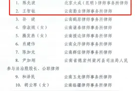 云南省10名维护职工权益杰出律师、10个典型案例出炉！图片