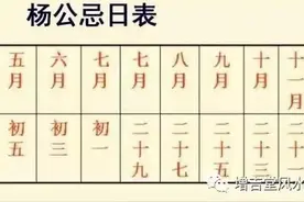 闲聊“杨公日”图片