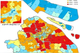 七普上海市各乡镇街道常住人口，大场镇人最多，7镇街超10万图片