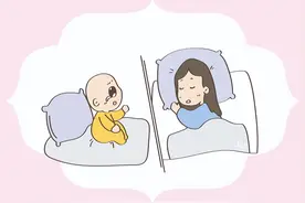 睡觉满床滚的孩子，是由于肠胃不适吗？家长要了解图片