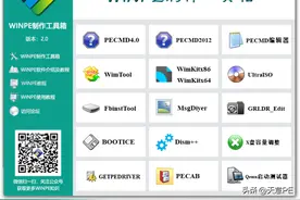 分享一款WINPE制作工具箱图片