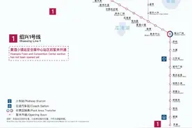 绍兴地铁1号线主线于4月29日开通运营，杭州往返绍兴太方便啦图片