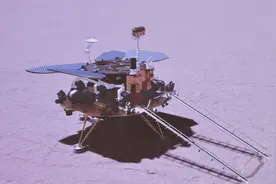 天问一号成功登陆火星，中国用一颗探测器打破美国纪录，领先世界图片