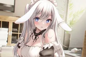 插画：可爱女仆小萝莉图片