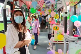 六一儿童节！乘坐这辆童趣公交车有惊喜图片