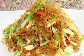 炒粉条很简单，教你3个小技巧，粉条不坨不碎不粘锅，爽滑还入味图片