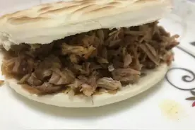 想吃肉夹馍别出去买，自己在家做，馍酥肉香，全家老小吃的美滋滋图片