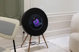 以黑胶致敬经典，让数字音乐释放新能量：MORRORART R1 歌词音箱图片