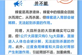 蜂蜜、大蒜能治疗幽门螺杆菌？图片