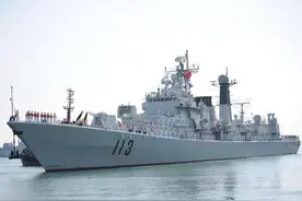 14艘远程防空驱逐舰，25艘护卫舰，北海舰队拥有亚洲最强防空力量图片