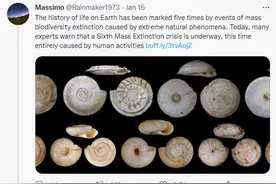 专家称第六次生物大灭绝已开始，马斯克：地球所有物种终将灭绝图片