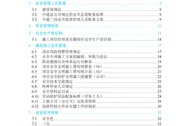 中建三局安全员工作手册图片