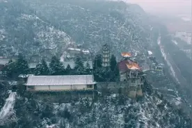 美醉！临洮的雪与春天撞了个满怀图片