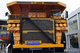国之重器——国产非公路矿山自卸卡车巨无霸徐工DE400图片