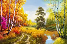 分享图片一一组精美的风景画，真是美到了极致图片