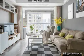关于封阳台后窗帘挂哪里的3个建议，建议挂客厅，建议选厚重布料图片