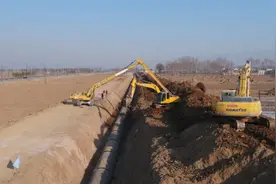万家寨水控集团：项目建设跑出“加速度” 确保“不毁青苗、不误春播”图片