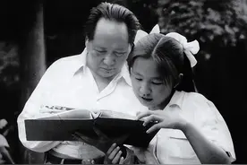 14岁的李讷给爸爸写信，希望爸爸永远不死，毛主席读完泪水点点图片