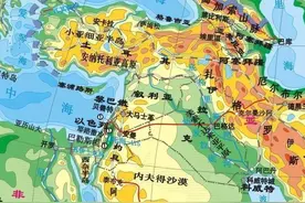 古代在东地中海中东同时占据亚欧非三大洲的势力图片