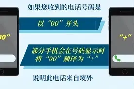 注意！这些电话和短信慎接！图片