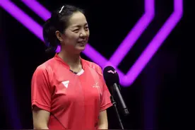37岁法国华裔老将火了！要求用中文采访 击败王曼昱伊藤实力强图片