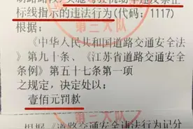 实线不可变道！打了方向灯也不行图片