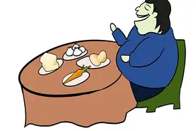 4种疾病可能是吃饱了“撑”出来的，总是吃太饱，试试3个小技巧图片