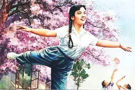 1963年怀旧年画｜女民兵，喜上眉梢，老公公走好，不让它吹倒图片