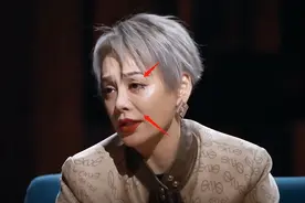 宁静的法令纹，王心凌的脸，《乘风破浪3》节目滤镜太真实图片