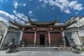 农村的祠堂图片