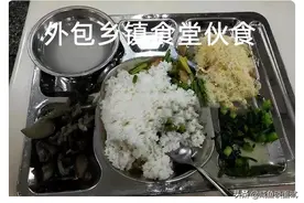 乡镇公务员晒食堂伙食，抱怨四菜难吃，网友吐槽2块钱一餐要知足图片