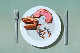 烟草不能当饭吃图片