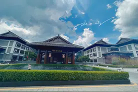 广东云浮最大方的酒店，价值近亿元的龙椅放在大堂，让客人随便坐图片