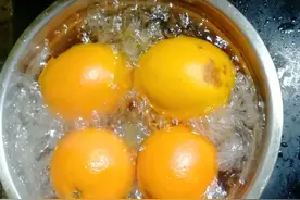 不经意，我用水煮橙子，竟然治好了妻子羊了之后咳嗽难题图片