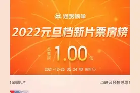 元旦档票房破亿！毛晓彤杨玏卡点撒糖，穿过寒冬拥抱你520告白图片