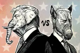 虚伪的美国两党之争：民主党为啥是“驴”？共和党为啥是“象”？图片