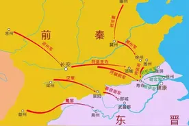 淝水之战中，力量弱小的东晋，为何能够以少胜多取得战争的胜利？图片
