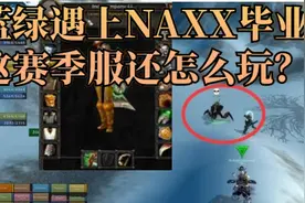 魔兽世界60怀旧赛季服惊现NAXX毕业大号，蓝绿装玩家直呼没得玩图片